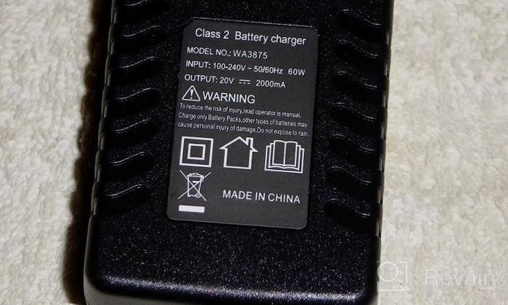 img 1 attached to Biswaye Dual Port 20V Li-Ion Charger For Worx PowerShare Batteries WA3578, WA3575, WA3525, WA3520, WA3512, WA3512.1, WA3742 - Quick Charging Solution review by Anthony Woolley