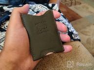 img 1 attached to Santa Playa Pineapple-Infused Vegetable Leather: Stylish Men's Accessories for Wallets, Card Cases & Money Organizers review by Stephen Lunn