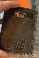 img 1 attached to Timberland PRO Leather Pocket Wallet – Men's Accessories for Wallets, Card Cases, and Money Organization review by Cameron Chandra