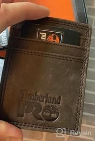 img 6 attached to Timberland PRO Leather Pocket Wallet – Men's Accessories for Wallets, Card Cases, and Money Organization