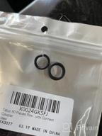 img 1 attached to Set Of 50 Power Washer Replacement O-Rings For 1/4", 3/8", And M22 Quick-Connect Couplers By Tatuo review by Sally Reynolds