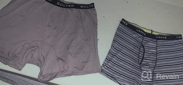 img 1 attached to Pack Of 5 Men'S Cotton Stretch Boxer Shorts By Bolter For Optimal Comfort review by Jermall Meredith