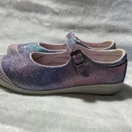 img 1 attached to 👟 Rose Gold Toddler Shoes for Girls - Size 8.5, Flats Included review by Rachael Staranowicz