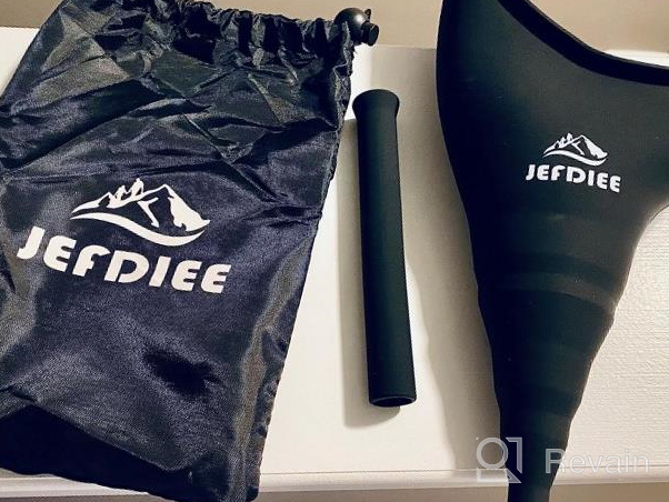 img 1 attached to JefDiee Female Urination Device: Silicone Pee Funnel for Women - Stand Up with Ease! Reusable Women's Urinal for Camping, Hiking, Outdoor Activities review by Mitchell Norman