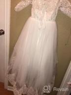 img 1 attached to Carat Elegant Flower Beading Communion Girls' Clothing in Dresses review by Ben Daugherty