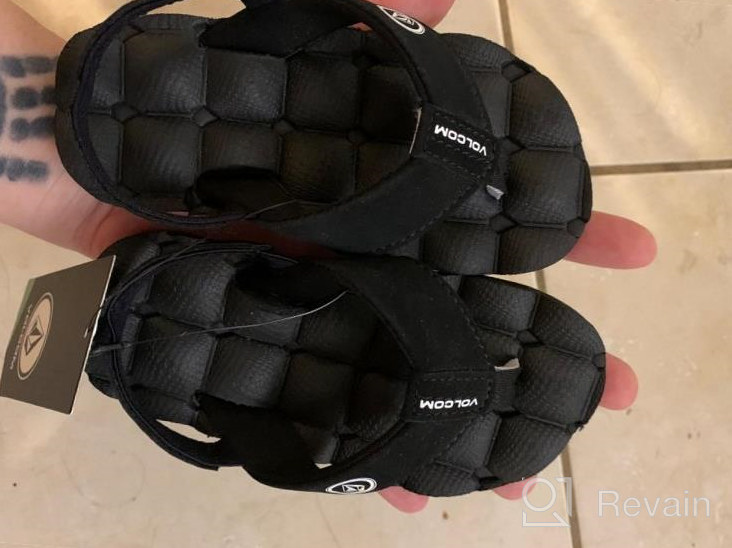 img 1 attached to 👦 Volcom Recliner LTLYTH Sandal Little Boys' Shoes and Sandals: Keeping Your Little Boy Stylish Yet Comfortable review by Nick Griffith