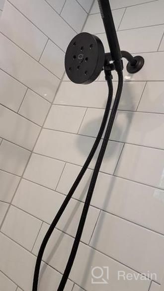 img 1 attached to KES LP150-BS Brushed Stainless Steel Handheld Shower Head With Extra Long Hose And Bracket Holder review by Jeff Islam