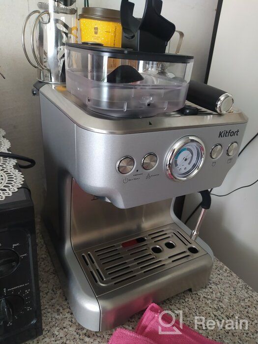 img 2 attached to Coffeemaker Kitfort KT-755, silver review by Danuta Szpakowska ᠌