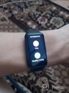 img 3 attached to Smart bracelet HUAWEI Band 7, black review by Aneta Stpie ᠌