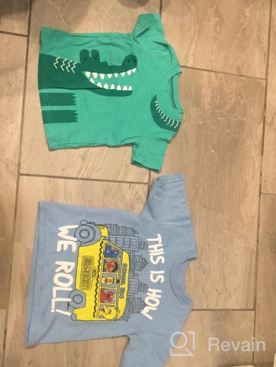 img 1 attached to Sesame Street Toddler 👕 Boys' T-Shirt: Cute and Comfy Clothing review by Jason Bellman