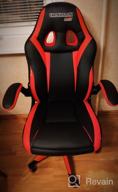 img 2 attached to Gaming chair Chairman GAME 15, upholstery: imitation leather, color: black/grey review by Stanislaw Kobylka (S ᠌