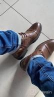 img 1 attached to Stylish And Durable Men'S Combat Motorcycle Ankle Boots For Casual And Dress Wear By Vostey review by Dave Willis