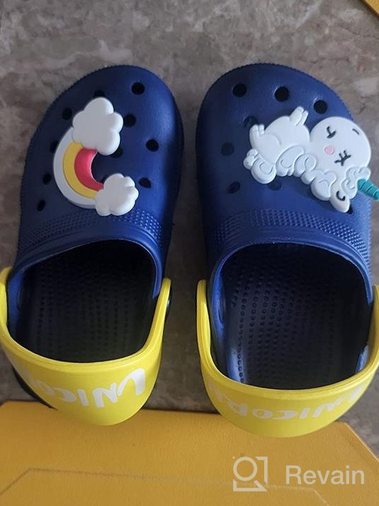 img 1 attached to 🦄 Adorable Chivadorr Unicorn Swimming Sandals: Perfect Toddler Boys' Shoes and Sandals review by Chad Delgado