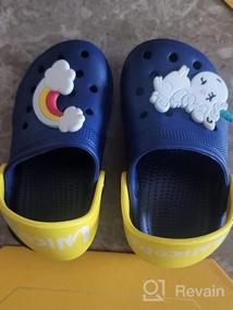 img 5 attached to 🦄 Adorable Chivadorr Unicorn Swimming Sandals: Perfect Toddler Boys' Shoes and Sandals