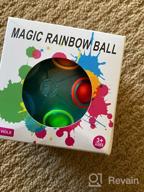 img 1 attached to Experience Endless Fun With Vdealen Magic Rainbow Puzzle Ball - The Perfect Brain Teaser Toy For All Ages! review by Omar Thorndike