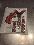 img 1 attached to Hanerdun Kids Suspenders Bowtie Sets: Stylish Adjustables for Boys and Girls review by Ronnie Dabolt