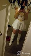 img 1 attached to Power Princess Shera Cosplay Dress In Large White With Red Cloak By C-ZOFEK review by Dave Giri