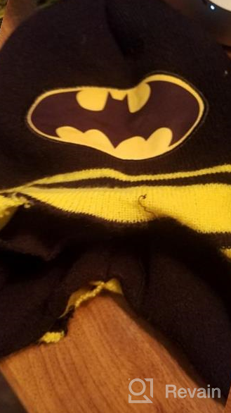 img 1 attached to DC Comics Batman Winter Mittens Boys' Accessories and Cold Weather review by Jamie Masloski