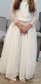 img 7 attached to Princess Vintage Bridesmaid Communion Birthday Girls' Clothing