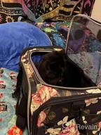 img 1 attached to Airline-Approved CaiDieNu Pet Carrier - Soft-Sided Foldable For Cats & Dogs Up To 22 Lbs review by Ross Sugden