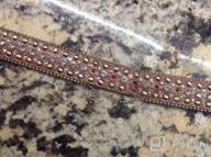 img 1 attached to Stylish Rhinestone Studded Leather Belt For Women - The Ultimate Fashion Accessory! review by Steven Ferguson