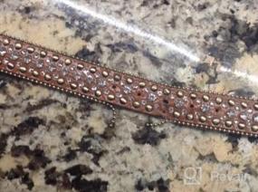 img 5 attached to Stylish Rhinestone Studded Leather Belt For Women - The Ultimate Fashion Accessory!