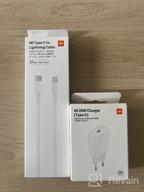 img 1 attached to Xiaomi Mi 20W Charger Type-C AC charger, white review by Ada Fedorowicz ᠌