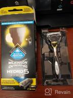 img 1 attached to 🪒 Wilkinson Sword Hydro 5 Sense Energize Reusable Razor: Black & Grey – Experience Ultimate Shaving Efficiency! review by Yani Bambang ᠌