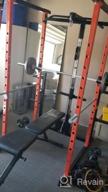 img 1 attached to RitFit Power Cage With LAT PullDown & Weight Storage + Optional Weight Bench | 1000LB Capacity | Home & Garage Gym Squat Rack | 13 Attachments For Full Body Workout | ASTM-Certified review by Percy Haulin