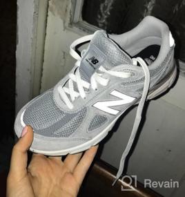 img 8 attached to Беговые кроссовки для девочек New Balance KJ990V4 для спорта