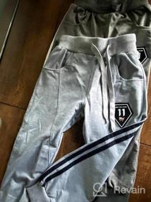 img 7 attached to 👖TERODACO 2 пакета Активные спортивные брюки: Премиум спортивная одежда для мальчиков для максимального комфорта и стиля.