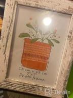 img 1 attached to PETAFLOP 8.5X11 Picture Frame Rustic Certificate Frames Wall Tabletop Display Horizontally Or Vertically, 7 Pack review by Susan Forrest