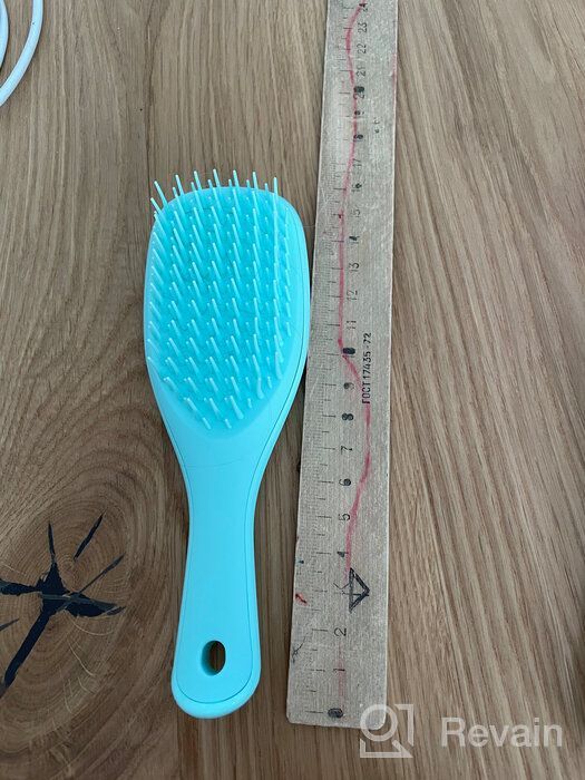img 2 attached to TANGLE TEEZER massage brush The Wet Detangler Mini, for detangling hair, 15.5 cm review by Busaba Ounsiri