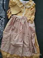 img 1 attached to Step Back In Time With ReliBeauty'S Pioneer Girl Costume - Colonial Prairie Dress In Stunning Yellow review by Tim Wilske
