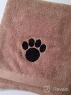 img 1 attached to Quick Dry Microfiber Pet Towel - DRI Ultra Absorbent (Large, 55 X 28 Inch) review by Richard Eledge
