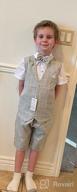 img 1 attached to Summer Toddler Gentleman Outfits Cotton Boys' Clothing review by Matt Schmick