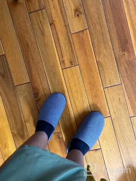 img 1 attached to 👟 Upgraded Grey Orthotic Slippers with Arch Support for Men and Women, Orthopedic House Slipper for Plantar Fasciitis and Flat Feet - V.Step review by Jason Staggs
