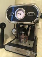 img 1 attached to Rozhkovy coffee maker Kitfort KT-702, black review by Barbara Elizabeth ᠌