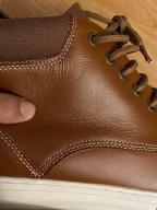 img 1 attached to Men'S Arkbird Leather Lace-Up Chukka Sneaker Boots For Casual Wear review by Jordan Perez