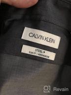 img 1 attached to Calvin Klein 👔 Herringbone Sleeve Men's Dress Clothing review by Patrick Mccall