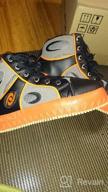 img 1 attached to Acacia Grip Inator Broomball Shoes Orange Boys' Shoes and Boots review by Casey Vance