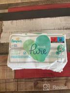img 2 attached to Pampers Aqua Pure Wipes: Four-Pack for Gentle and Effective Baby Care review by Agata Kowalik ᠌