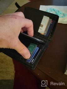 img 6 attached to GOIACII Genuine Leather Blocking Wallets: Top-notch Men's Accessories for Enhanced Security