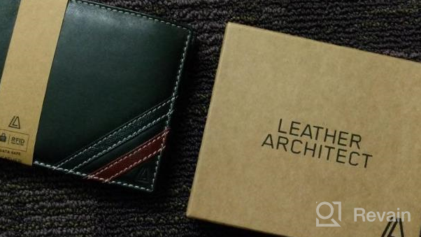 img 1 attached to Stay Organized in Style with the Leather Architect Blocking Removable Burgundy review by George Bridgewater