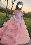 img 1 attached to Carat Girls' Clothing: Stunning V-Back Tulle Gowns review by Jeremy Levendusky