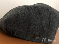 img 1 attached to Men'S Classic Cotton Flat Ivy Gatsby Cabbie Newsboy Cap Hat By Fasbys review by Gervan Mauldin