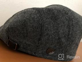 img 7 attached to Men'S Classic Cotton Flat Ivy Gatsby Cabbie Newsboy Cap Hat By Fasbys