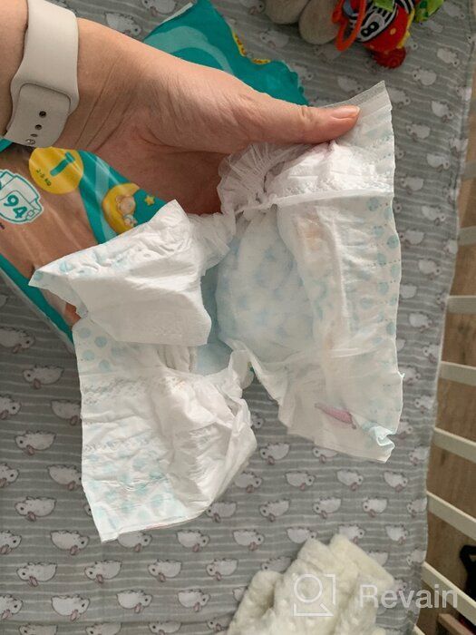 img 1 attached to Pampers diapers New Baby Dry 1 (2-5 kg), 94 pcs. review by Aneta Ambroziak ᠌