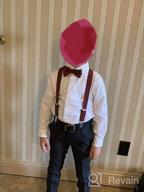 img 1 attached to 👔 Boys' Accessories: Kids Suspender Set with Bowtie and Necktie review by Brent Saake