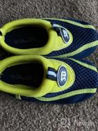 img 1 attached to Starbay Blue and Black Toddler Athletic Aqua Socks Water Shoes review by Michael Ringgold